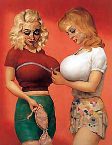 Painting by John Currin