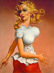Painting by John Currin